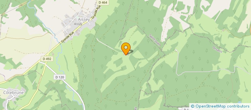 localisation de l'entreprise EXPLOITATION AGRICOLE A RESPONSABILITE LIMITEE DARBON à AISSEY