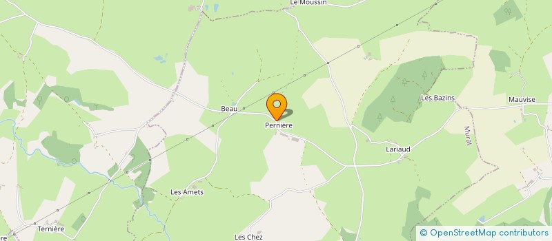 localisation de l'entreprise EXPLOITATION AGRICOLE A RESPONSABILITE LIMITEE DAVID GILBERT  MURAT