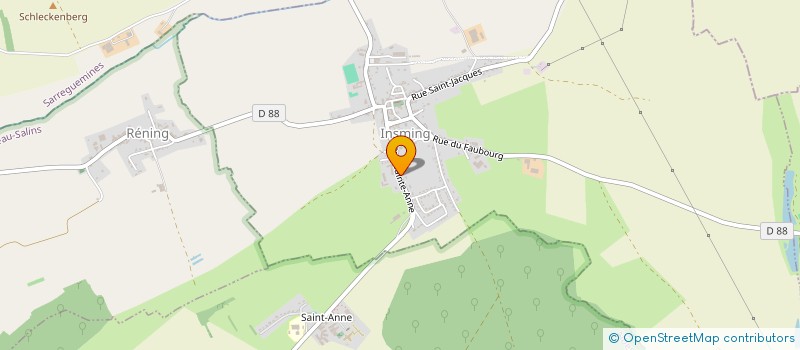 localisation de l'entreprise EXPLOITATION AGRICOLE A RESPONSABILITE LIMITEE DE BEAULIEU  INSMING