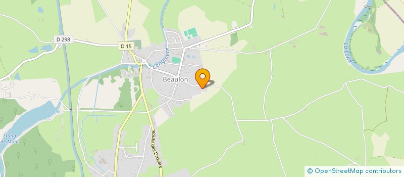 localisation de l'entreprise EXPLOITATION AGRICOLE A RESPONSABILITE LIMITEE DE BEAUREGARD à LUSIGNY