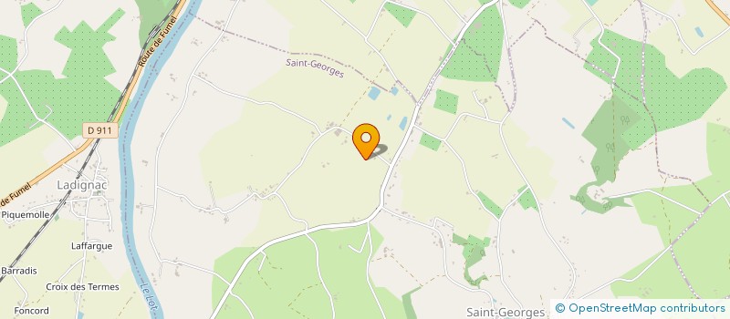 localisation de l'entreprise EXPLOITATION AGRICOLE A RESPONSABILITE LIMITEE DE CLAVEL à CAZIDEROQUE
