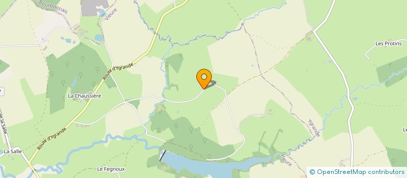 localisation de l'entreprise EXPLOITATION AGRICOLE A RESPONSABILITE LIMITEE DE FRENIERE  VIEURE