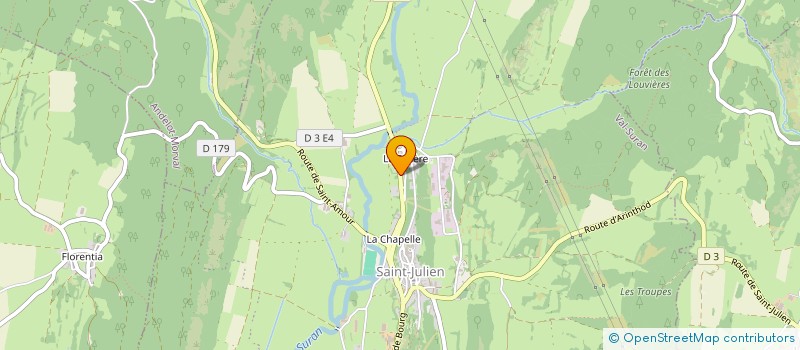 localisation de l'entreprise EXPLOITATION AGRICOLE A RESPONSABILITE LIMITEE DE L'ABBAYE à GIGNY