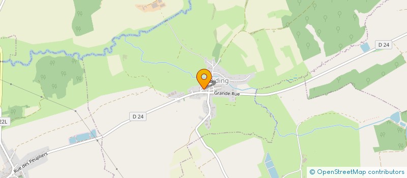 localisation de l'entreprise EXPLOITATION AGRICOLE A RESPONSABILITE LIMITEE DE L'ANNELBACH  BIDING