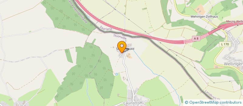 localisation de l'entreprise EXPLOITATION AGRICOLE A RESPONSABILITE LIMITEE DE L'AVENIR à LAUNSTROFF