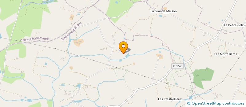 localisation de l'entreprise EXPLOITATION AGRICOLE A RESPONSABILITE LIMITEE DE L'OUETTE  BAZOUGERS