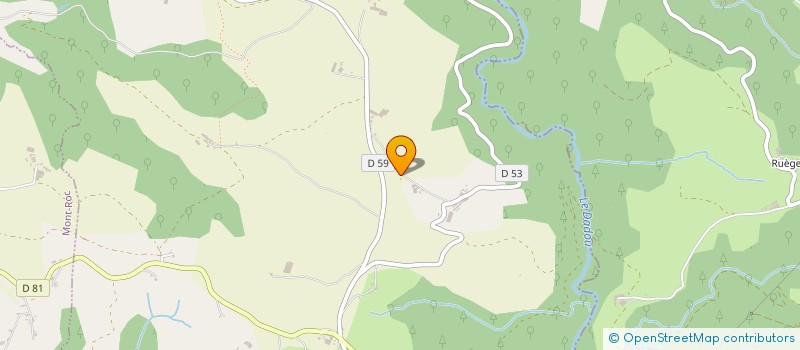 localisation de l'entreprise EXPLOITATION AGRICOLE A RESPONSABILITE LIMITEE DE LA BONNAYGUE HAUTE à RAYSSAC