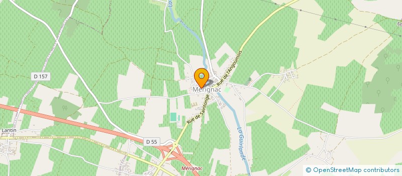localisation de l'entreprise EXPLOITATION AGRICOLE A RESPONSABILITE LIMITEE DE LA BREGONNEE à MERIGNAC