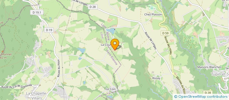 localisation de l'entreprise EXPLOITATION AGRICOLE A RESPONSABILITE LIMITEE DE LA COURONNE à CONDRIEU
