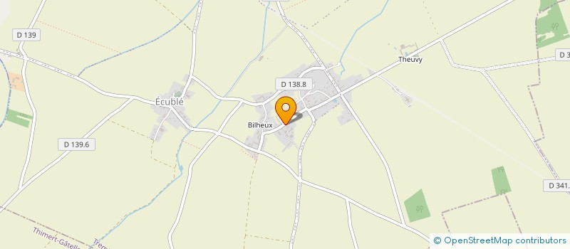 localisation de l'entreprise EXPLOITATION AGRICOLE A RESPONSABILITE LIMITEE DE LA FONTAINE AUX BOIS à TREMBLAY-LES-VILLAGES