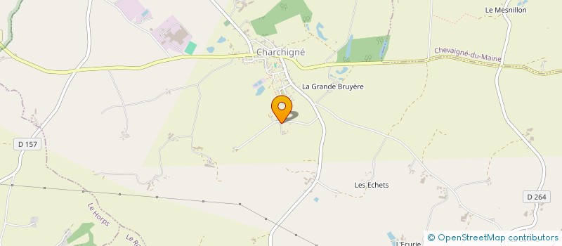 localisation de l'entreprise EXPLOITATION AGRICOLE A RESPONSABILITE LIMITEE DE LA HAIE  LE HAM