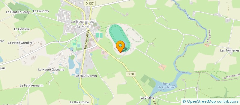 localisation de l'entreprise EXPLOITATION AGRICOLE A RESPONSABILITE LIMITEE DE LA MARCHERIE à BOURGON
