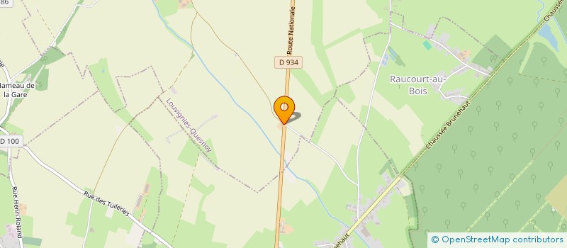 localisation de l'entreprise EXPLOITATION AGRICOLE A RESPONSABILITE LIMITEE DE LA PATTE D'OR à LOUVIGNIES-QUESNOY