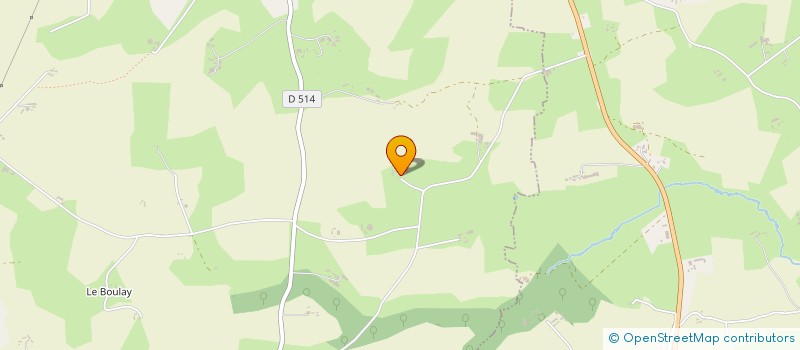 localisation de l'entreprise EXPLOITATION AGRICOLE A RESPONSABILITE LIMITEE DE LA ROUABERIE à SAINT-HILAIRE-DU-MAINE