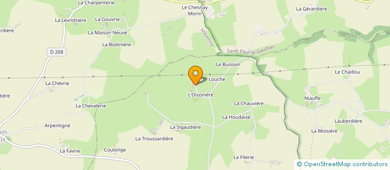 localisation de l'entreprise EXPLOITATION AGRICOLE A RESPONSABILITE LIMITEE DE LA VOIE LACTEE à SAINT-MARS-DU-DESERT