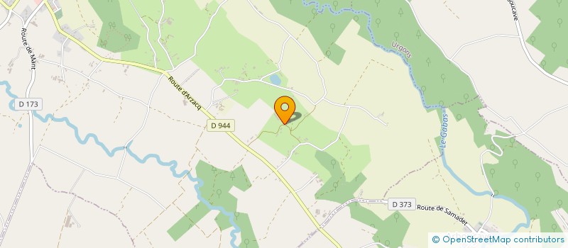 localisation de l'entreprise EXPLOITATION AGRICOLE A RESPONSABILITE LIMITEE DE LARGAILLE à SAMADET