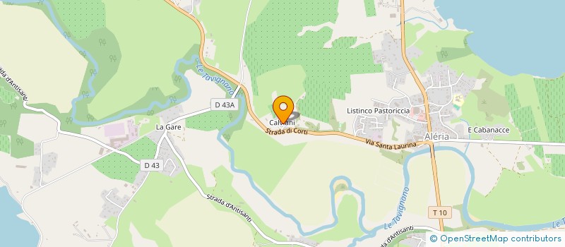 localisation de l'entreprise EXPLOITATION AGRICOLE A RESPONSABILITE LIMITEE DE MARQUILIANI à AGHIONE