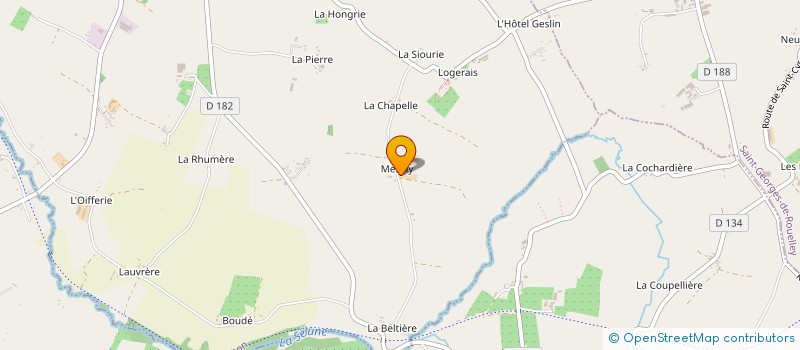localisation de l'entreprise EXPLOITATION AGRICOLE A RESPONSABILITE LIMITEE DE MESLAY à BARENTON
