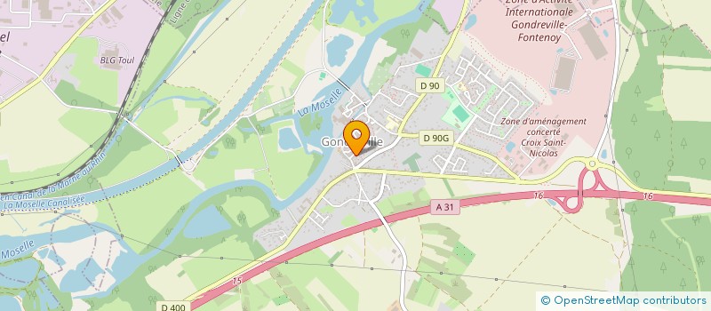 localisation de l'entreprise EXPLOITATION AGRICOLE A RESPONSABILITE LIMITEE DE MINSSELINVAUX  GONDREVILLE