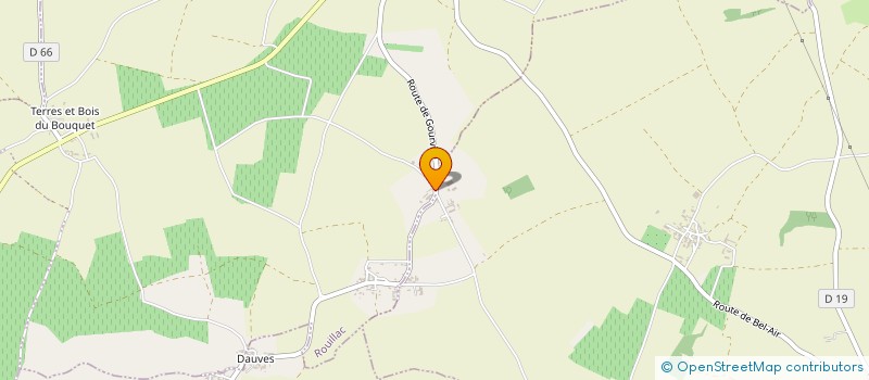localisation de l'entreprise EXPLOITATION AGRICOLE A RESPONSABILITE LIMITEE DE VERGNETTE à ROUILLAC