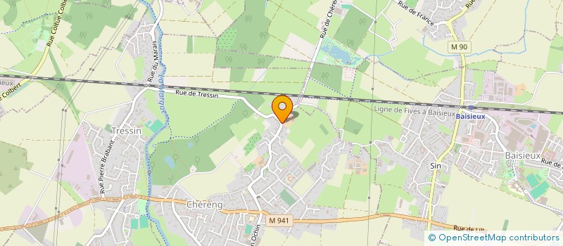 localisation de l'entreprise EXPLOITATION AGRICOLE A RESPONSABILITE LIMITEE DELSALLE  CHERENG