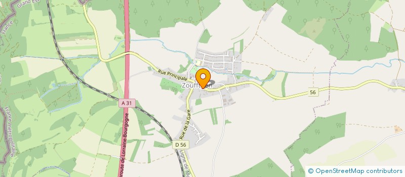 localisation de l'entreprise EXPLOITATION AGRICOLE A RESPONSABILITE LIMITEE DES BUISSONS  ZOUFFTGEN