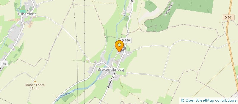 localisation de l'entreprise EXPLOITATION AGRICOLE A RESPONSABILITE LIMITEE DES DEUX VALLEES  BREXENT-ENOCQ