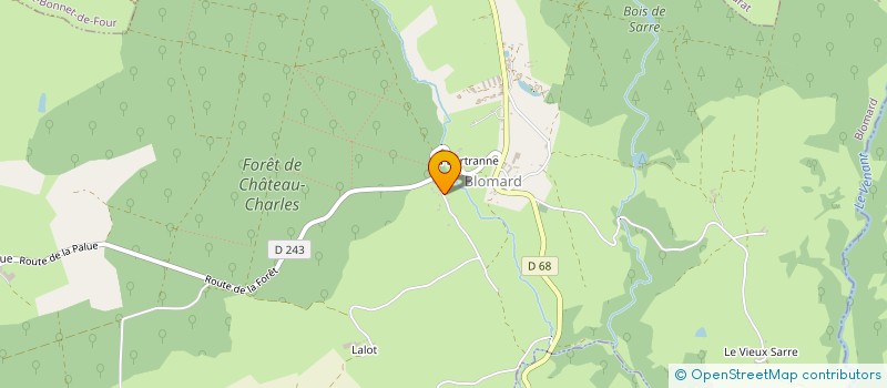 localisation de l'entreprise EXPLOITATION AGRICOLE A RESPONSABILITE LIMITEE DES EYRES à BEAUNE D'ALLIER