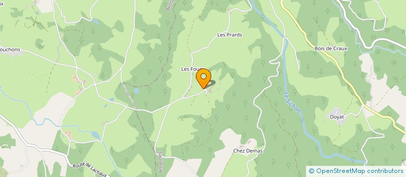 localisation de l'entreprise EXPLOITATION AGRICOLE A RESPONSABILITE LIMITEE DES FOURS à ARRONNES