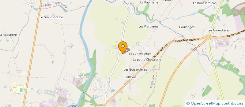 localisation de l'entreprise EXPLOITATION AGRICOLE A RESPONSABILITE LIMITEE DES LOGES à CONTEST