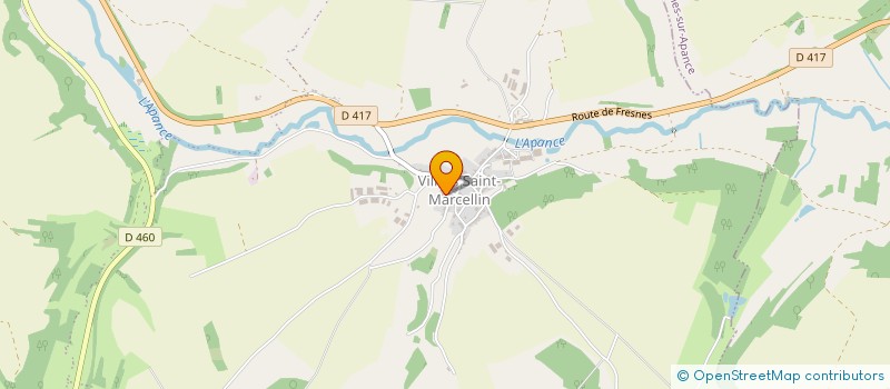 localisation de l'entreprise EXPLOITATION AGRICOLE A RESPONSABILITE LIMITEE DES SEPT FONTAINES à BOURBONNE-LES-BAINS