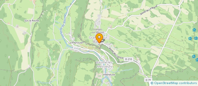 localisation de l'entreprise EXPLOITATION AGRICOLE A RESPONSABILITE LIMITEE DOMAINE ROBELIN FILS  VOITEUR