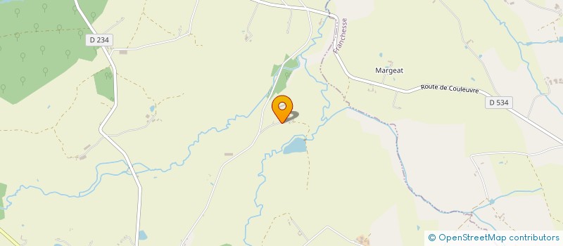 localisation de l'entreprise EXPLOITATION AGRICOLE A RESPONSABILITE LIMITEE DROUET à SAINT-PLAISIR
