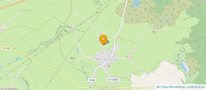 localisation de l'entreprise EXPLOITATION AGRICOLE A RESPONSABILITE LIMITEE DU CERNOIS à BIEF-DU-FOURG
