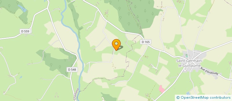 localisation de l'entreprise EXPLOITATION AGRICOLE A RESPONSABILITE LIMITEE DU COUDRAY à CHAILLAND