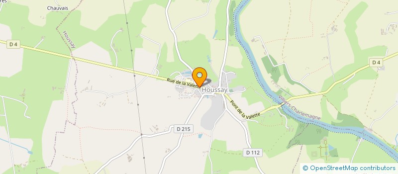 localisation de l'entreprise EXPLOITATION AGRICOLE A RESPONSABILITE LIMITEE DU DEFAY à QUELAINES-SAINT-GAULT