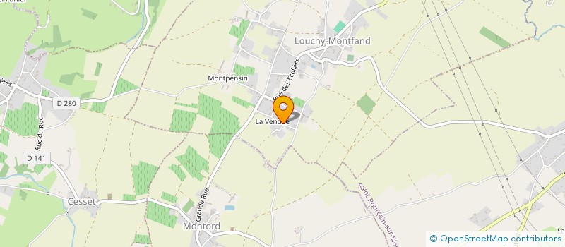 localisation de l'entreprise EXPLOITATION AGRICOLE A RESPONSABILITE LIMITEE DU DOMAINE DE LA SOURDE à MONTORD