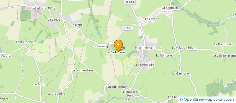 localisation de l'entreprise EXPLOITATION AGRICOLE A RESPONSABILITE LIMITEE DU GIRON à CERENCES