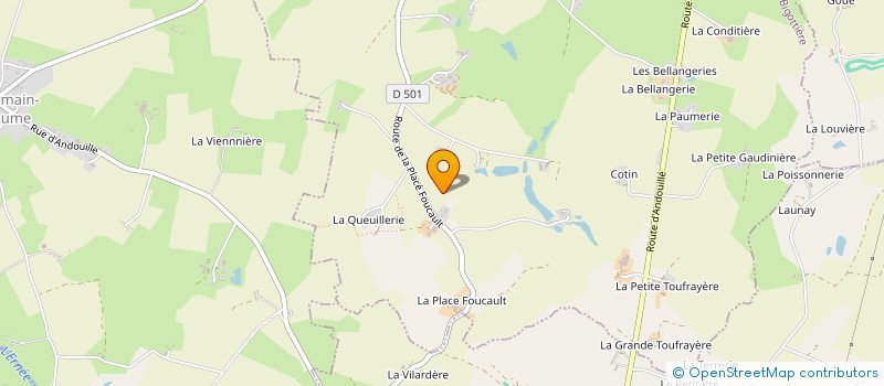 localisation de l'entreprise EXPLOITATION AGRICOLE A RESPONSABILITE LIMITEE DU GRAND JOIGNE  CHANGE