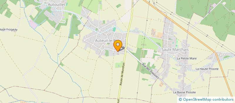 localisation de l'entreprise EXPLOITATION AGRICOLE A RESPONSABILITE LIMITEE DU GUYONNET  AUTEUIL