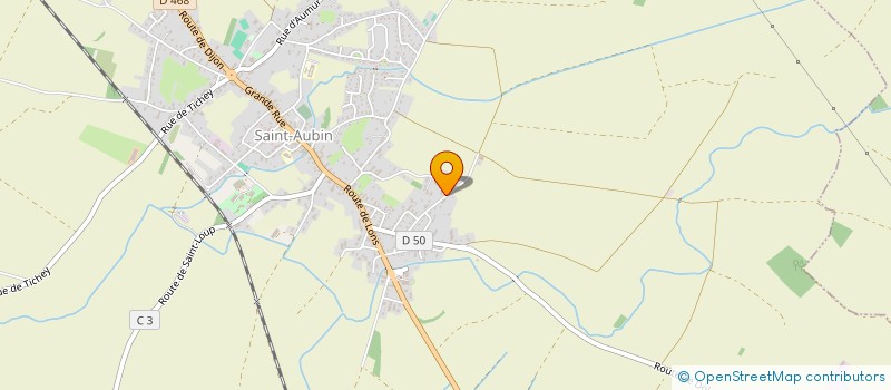 localisation de l'entreprise EXPLOITATION AGRICOLE A RESPONSABILITE LIMITEE DU LEVANT à SAINT-AUBIN