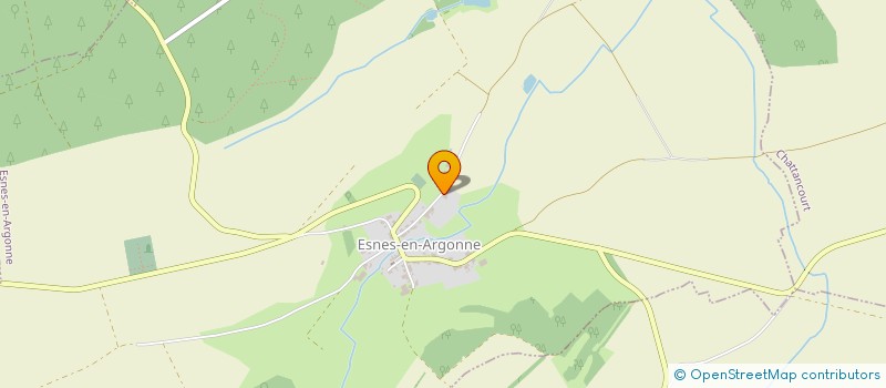 localisation de l'entreprise EXPLOITATION AGRICOLE A RESPONSABILITE LIMITEE DU PETIT ENCLOS à ESNES-EN-ARGONNE