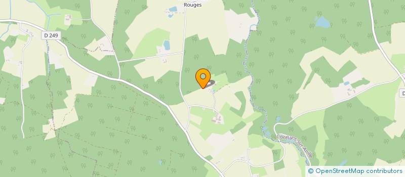 localisation de l'entreprise EXPLOITATION AGRICOLE A RESPONSABILITE LIMITEE DU POTEAU à MONTAILLE