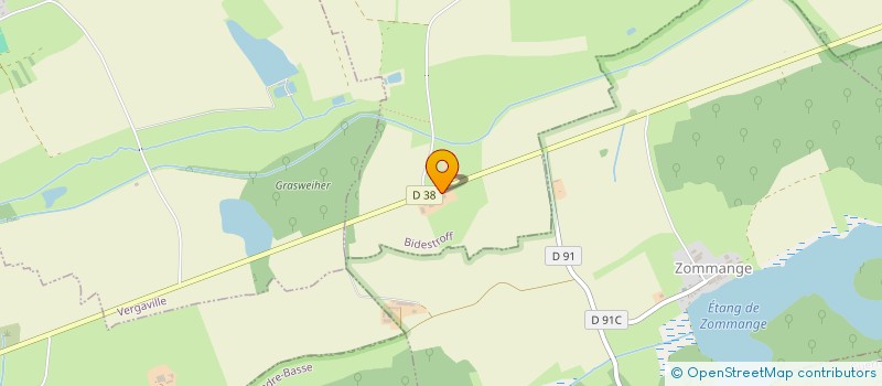 localisation de l'entreprise EXPLOITATION AGRICOLE A RESPONSABILITE LIMITEE DU WEG  BIDESTROFF