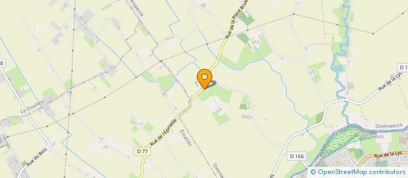 localisation de l'entreprise EXPLOITATION AGRICOLE A RESPONSABILITE LIMITEE DUMONT à STEENWERCK