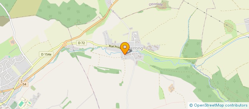 localisation de l'entreprise EXPLOITATION AGRICOLE A RESPONSABILITE LIMITEE E.J.M  DENTING