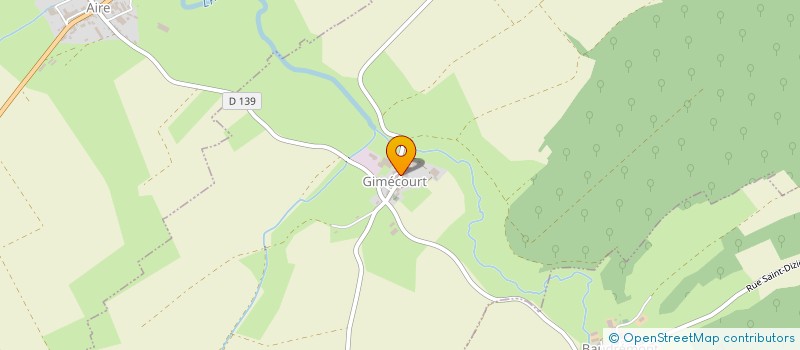localisation de l'entreprise EXPLOITATION AGRICOLE A RESPONSABILITE LIMITEE EQUINOXE à GIMECOURT