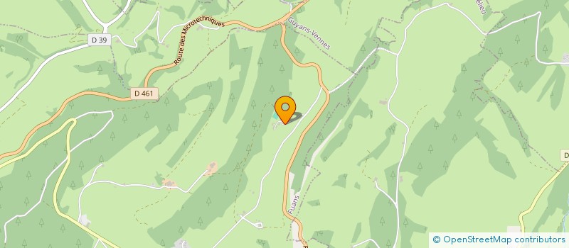 localisation de l'entreprise EXPLOITATION AGRICOLE A RESPONSABILITE LIMITEE EQUITATION RECULOTTE  FUANS