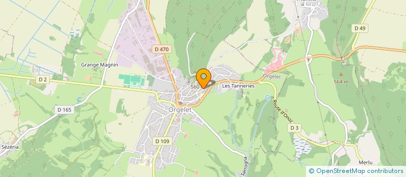 localisation de l'entreprise EXPLOITATION AGRICOLE A RESPONSABILITE LIMITEE FERRUT  LA CHAILLEUSE