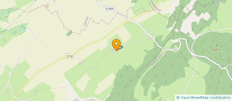 localisation de l'entreprise EXPLOITATION AGRICOLE A RESPONSABILITE LIMITEE GOGUEL  PIERREFONTAINE-LES-VARANS